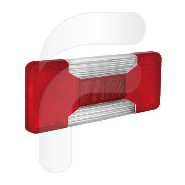 REAR LAMPS LENS WITHOUT TRIANGLE IVECO RIGHT